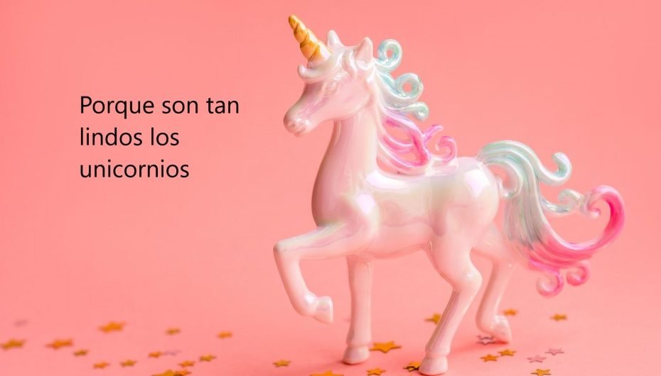 Por qué son tan lindos los unicornios