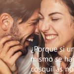 ¿Porque si uno mismo se hace cosquillas no da risa?